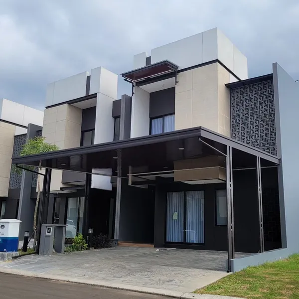 Kanopi Alderon mewah untuk carport premium