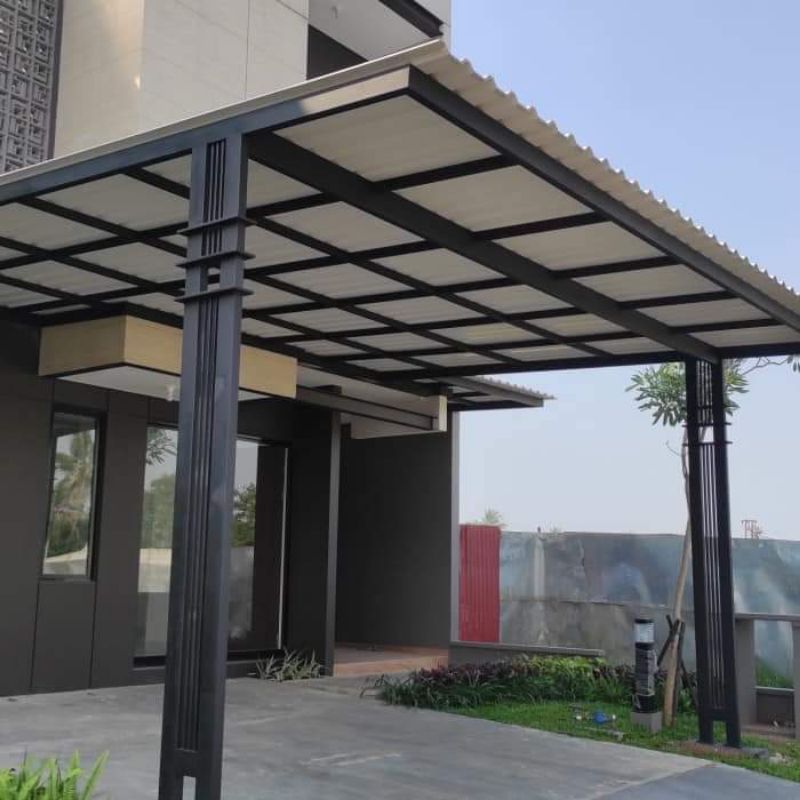 Desain Kanopi Minimalis Modern
